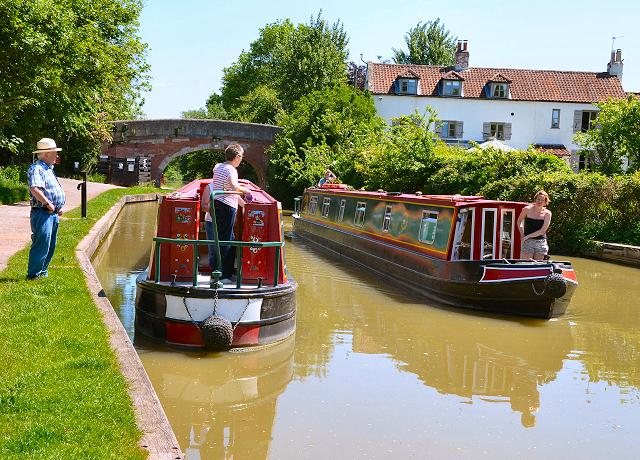Narrowboats on the UK Canals